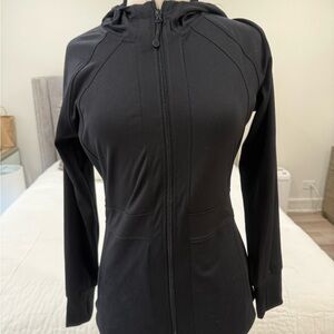 RBX Women's Black Full-Zip Hooded Jacket